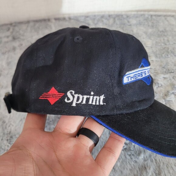 Y2K Vail Colorado Promo Staff Strapback Hat Mountain Dew Sprint Made in Canada - Picture 3 of 6